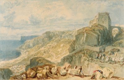 ポートランド島の弓と矢の城 作： Joseph Mallord William Turner